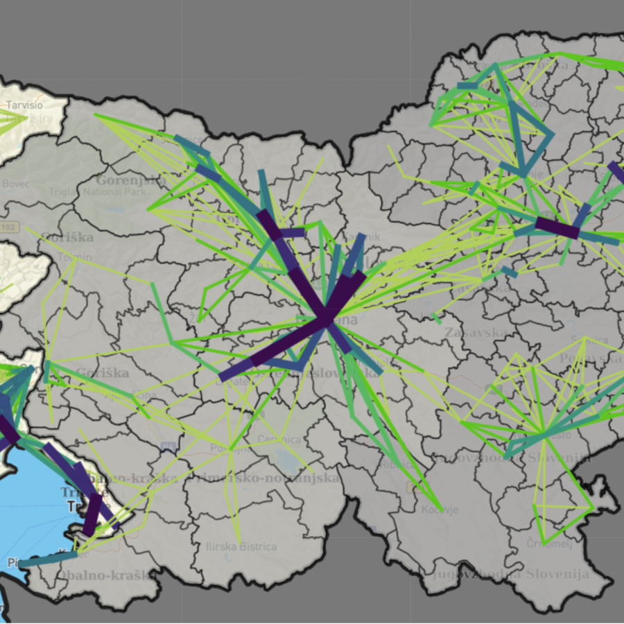 WebGIS CROSSMOBY – The Italy-Slovenia Cross Border transport framework