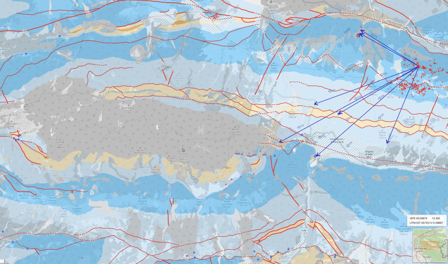 WebGIS acquiferi carsici RAFVG