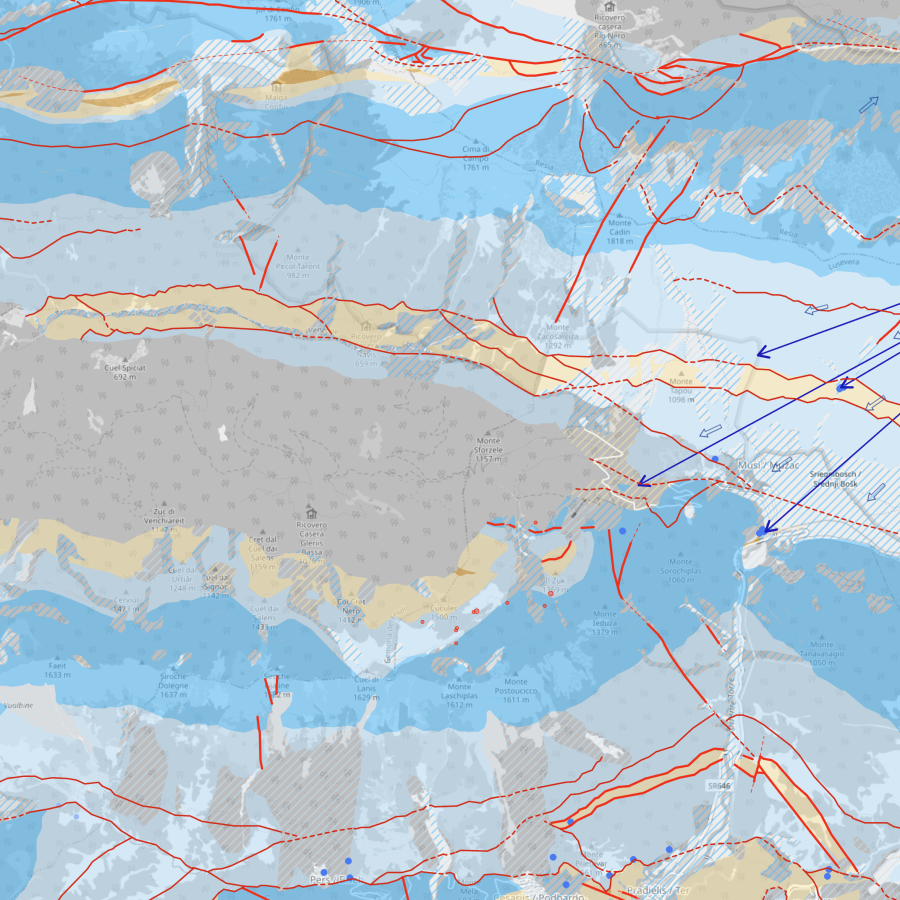 WebGIS acquiferi carsici RAFVG