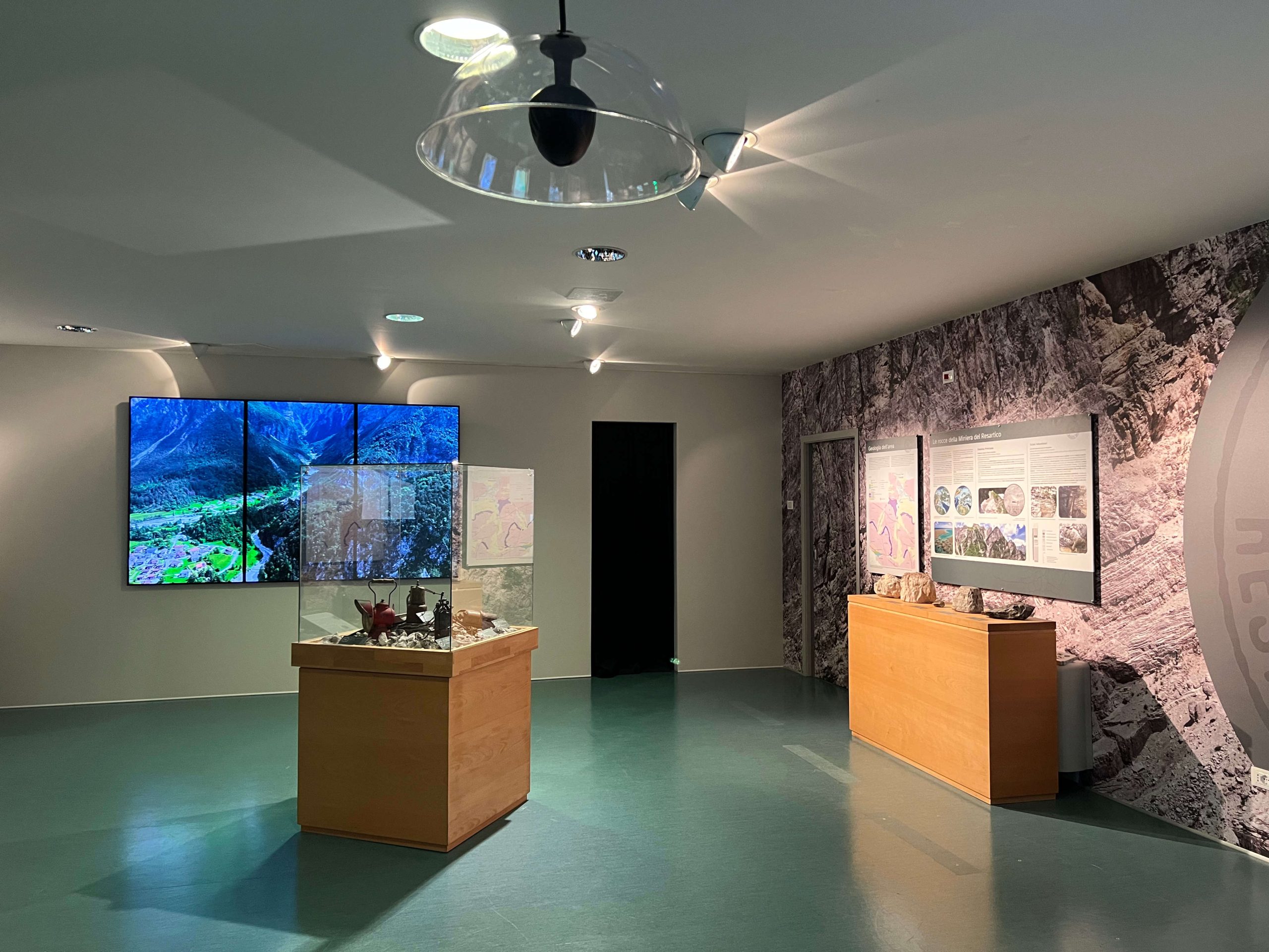 Riallestimento Museo della miniera di Resiutta